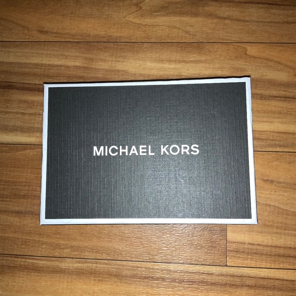 Brand New Michael Kors Men’s Logo Credit Card Holder & Keychain Gift Set - Picture 3 of 4